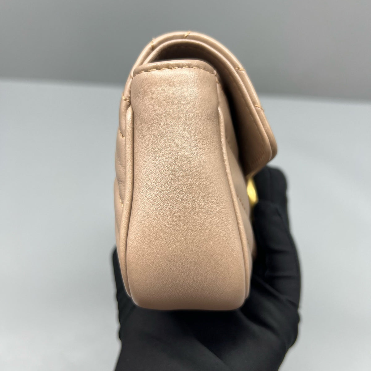 Gucci - GG Marmont Super Mini - Leather - Pink - (mini)
