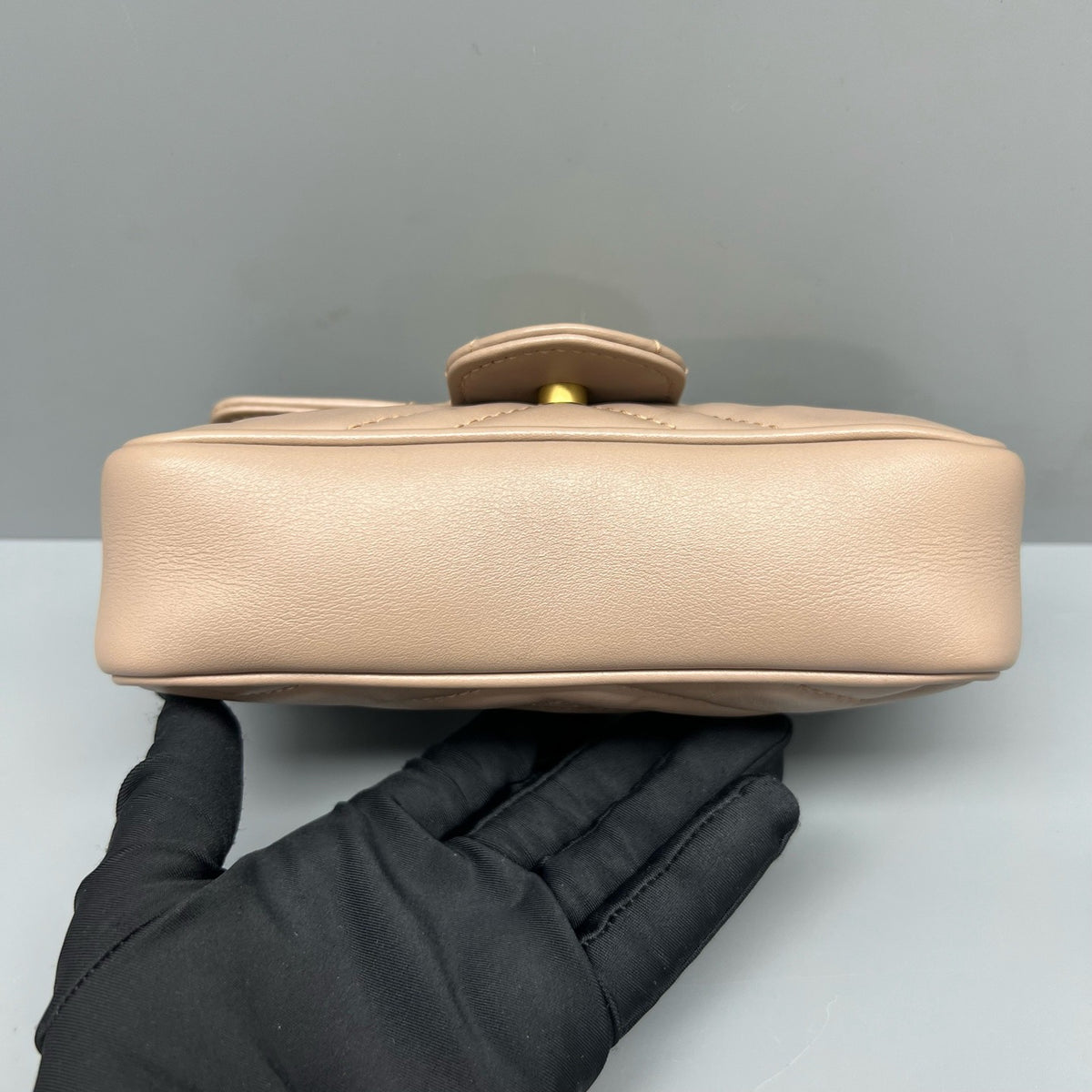 Gucci - GG Marmont Super Mini - Leather - Pink - (mini)