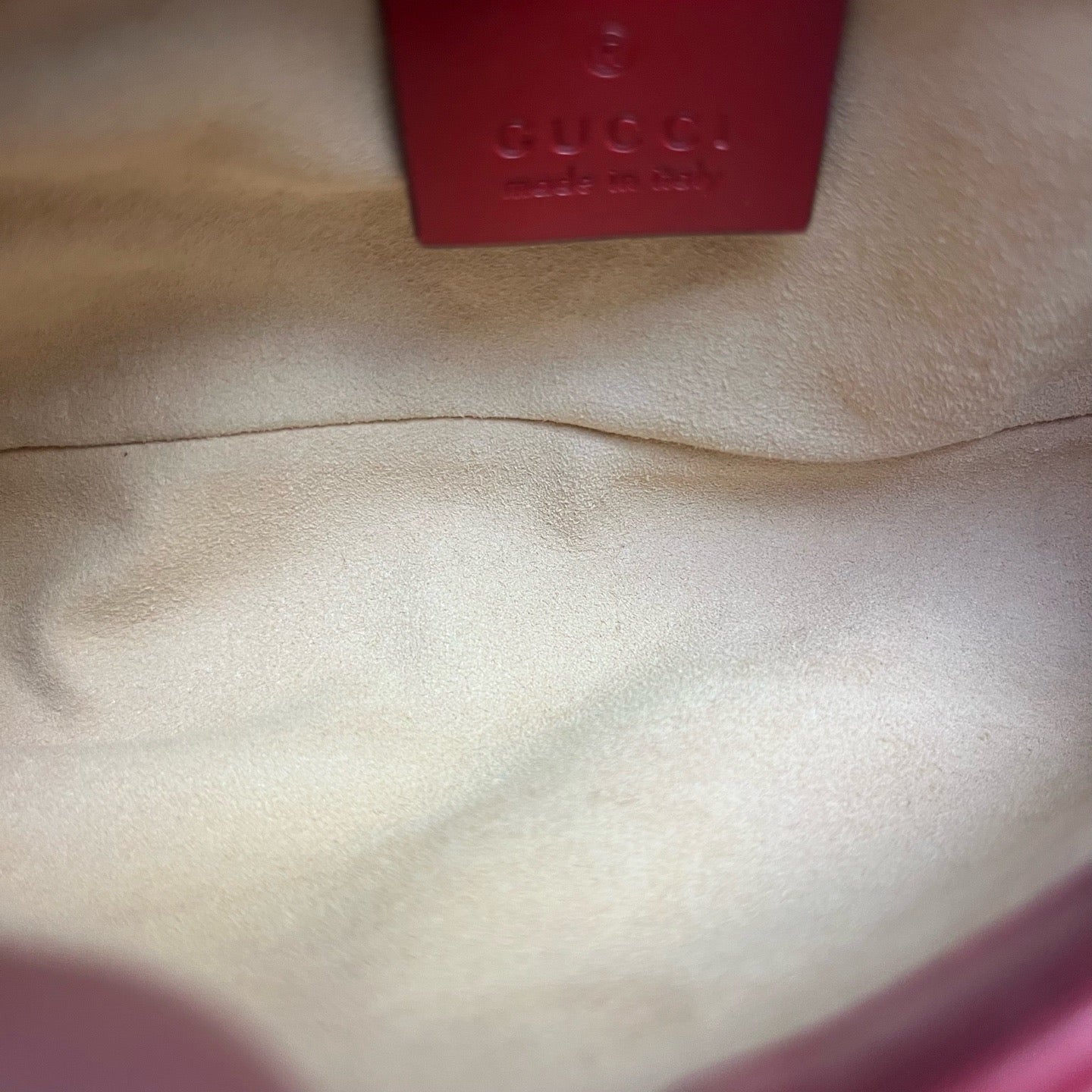 Gucci - GG Marmont Super Mini - Matelassé leather - Red - (mini)