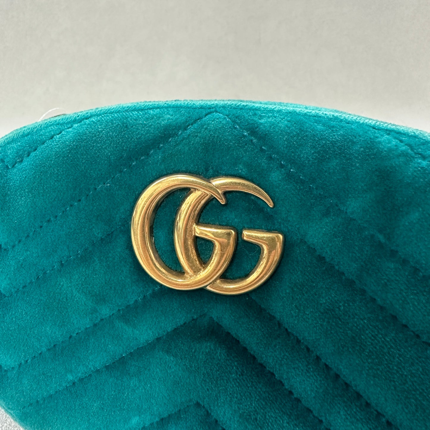 Gucci - GG Marmont - Velvet - Blue - (mini)