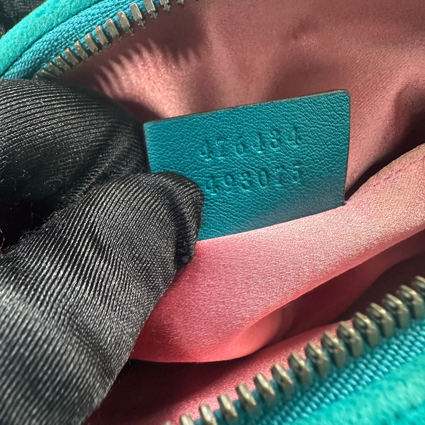 Gucci - GG Marmont - Velvet - Blue - (mini)