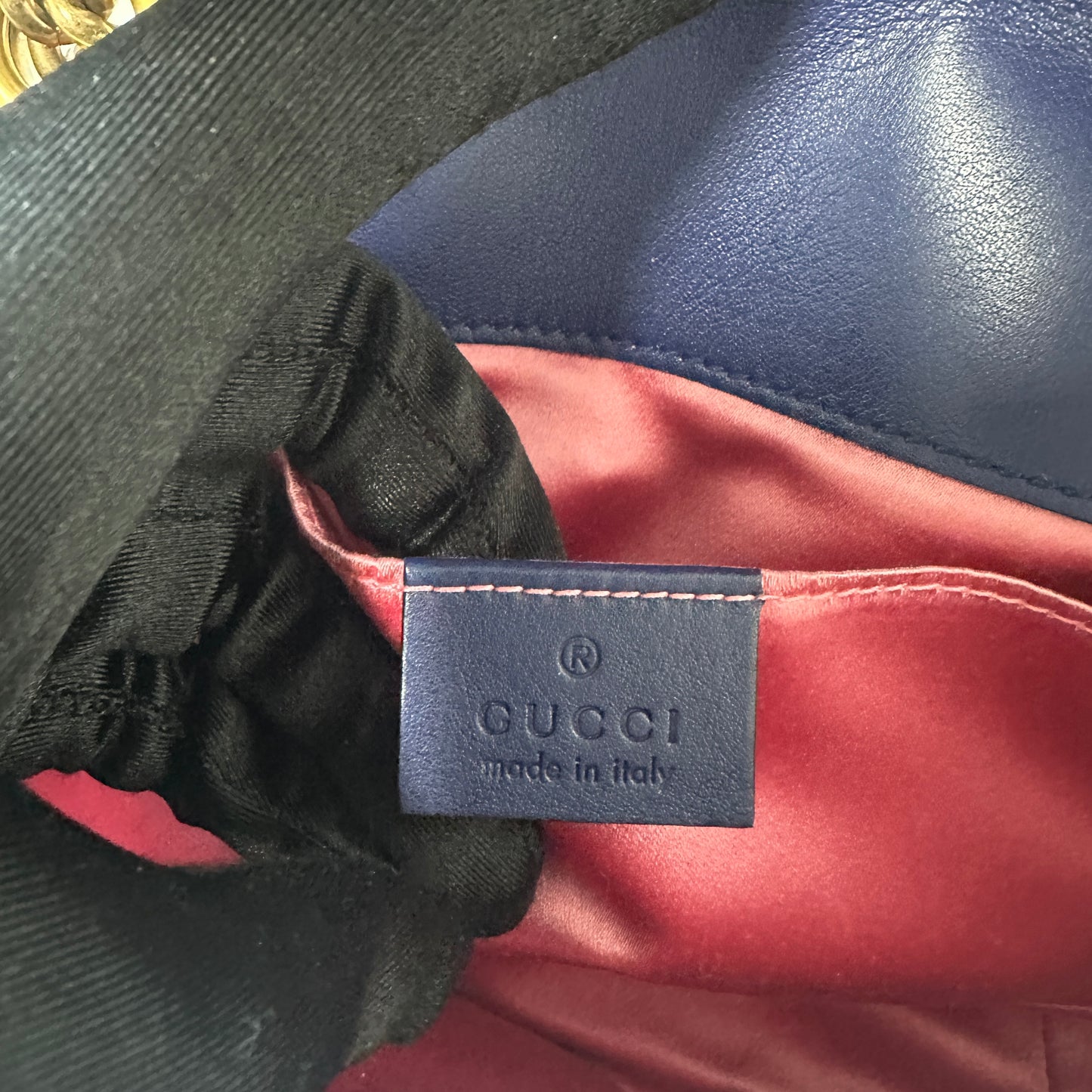 Gucci - GG Marmont - Velvet - Blue - (Mini)