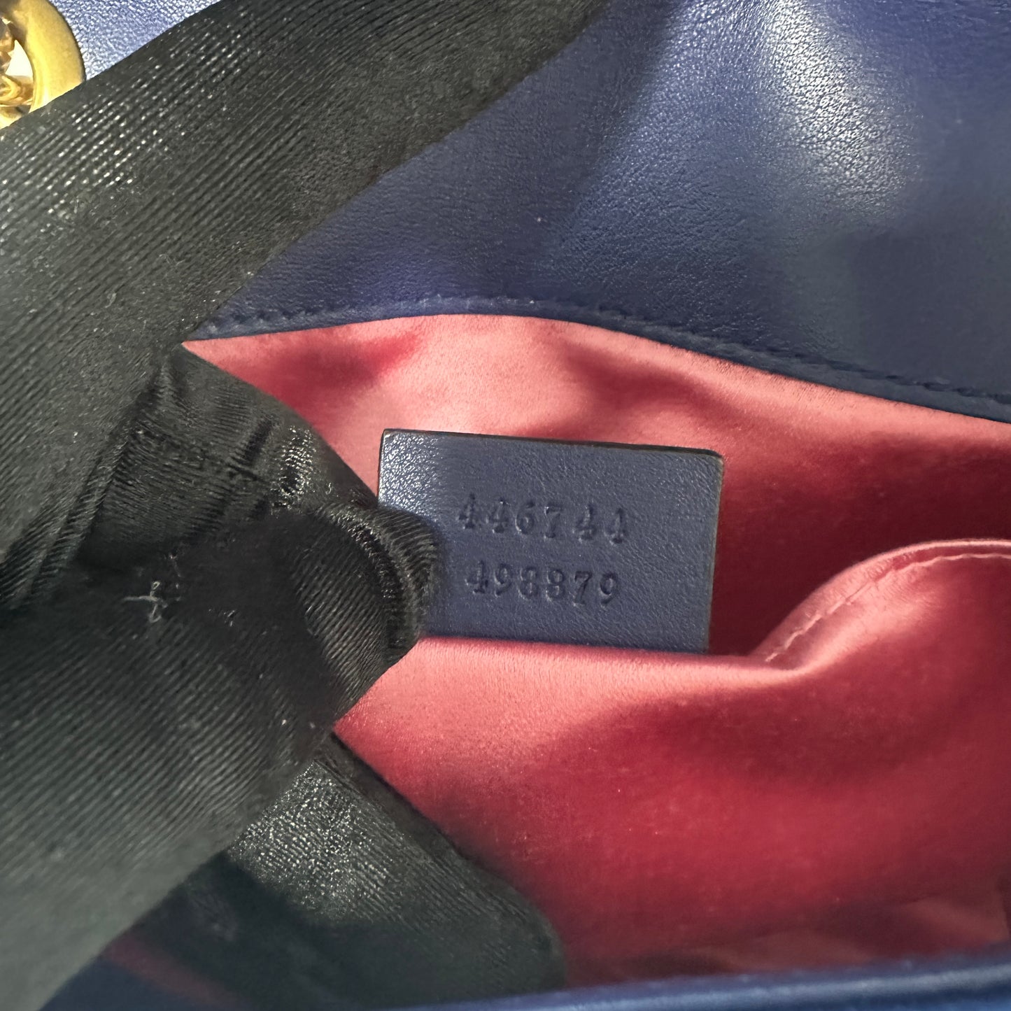 Gucci - GG Marmont - Velvet - Blue - (Mini)