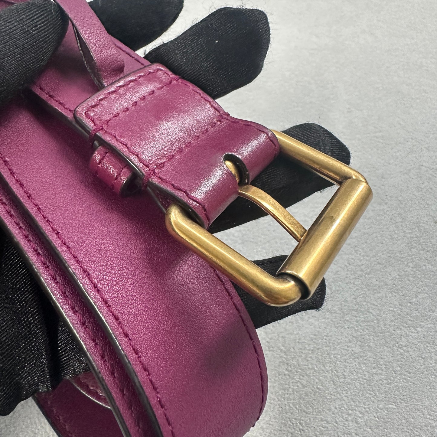 Gucci - GG Marmont - Velvet - Purple - (mini)