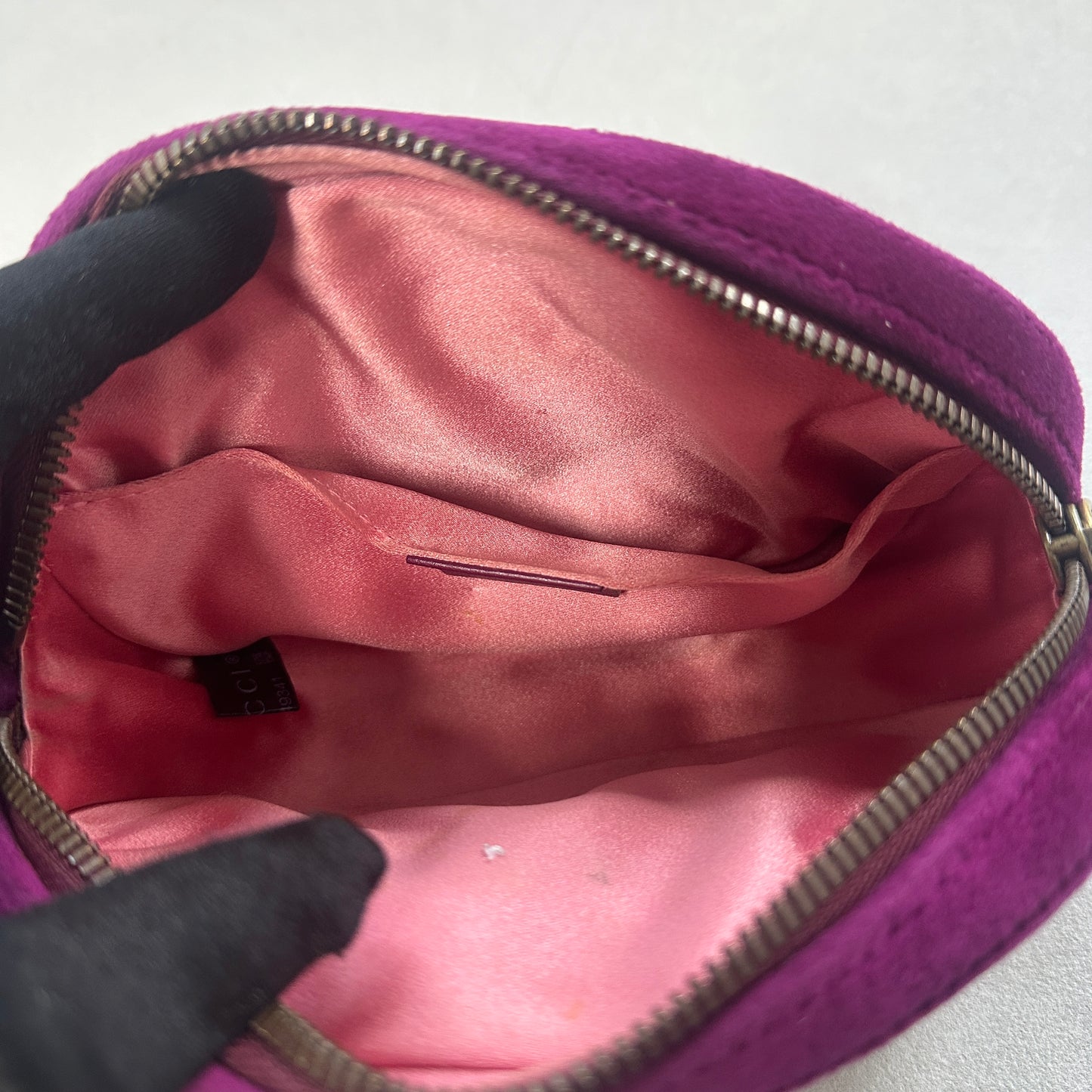 Gucci - GG Marmont - Velvet - Purple - (mini)