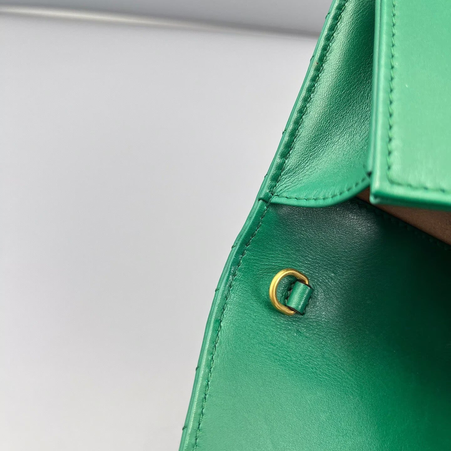 Gucci - GG Marmont Wallet on Chain - Matelassé leather - Green with Gold-Tone Hardware - (mini)