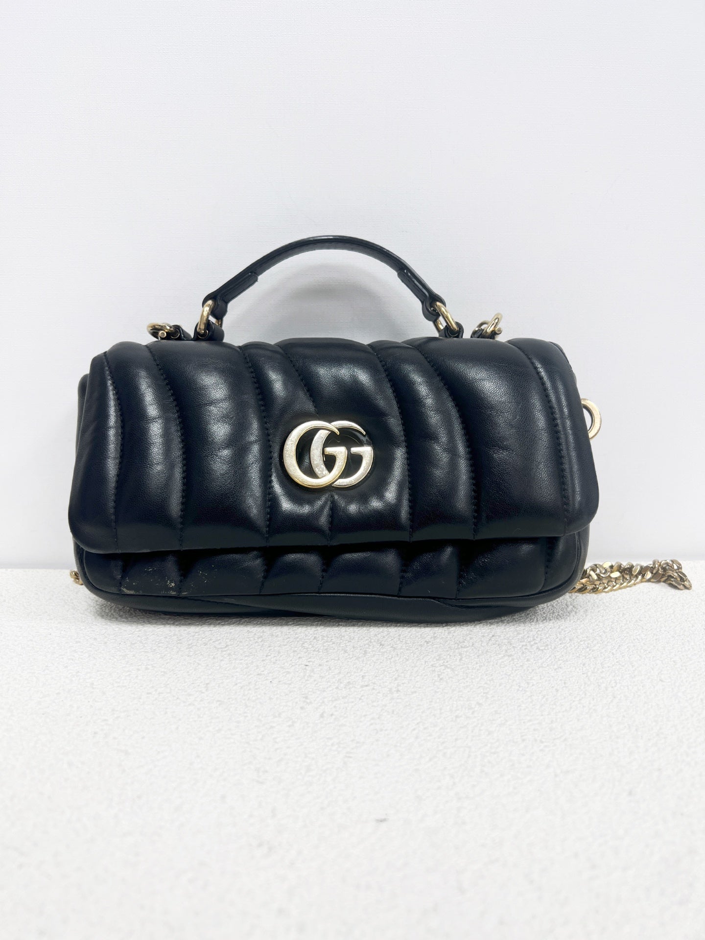 Gucci - GG Milano - Leather - Black - (small)