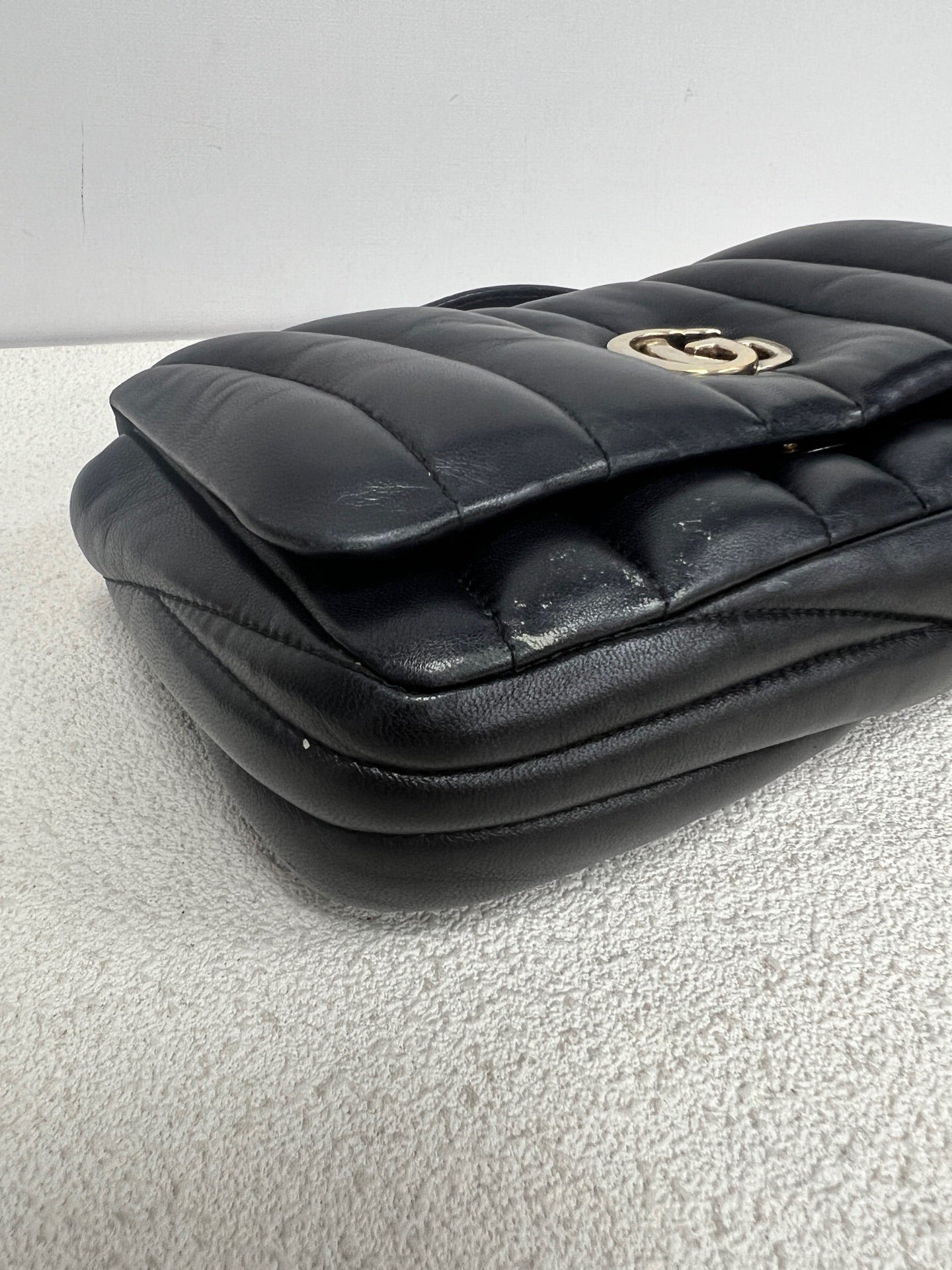 Gucci - GG Milano - Leather - Black - (small)