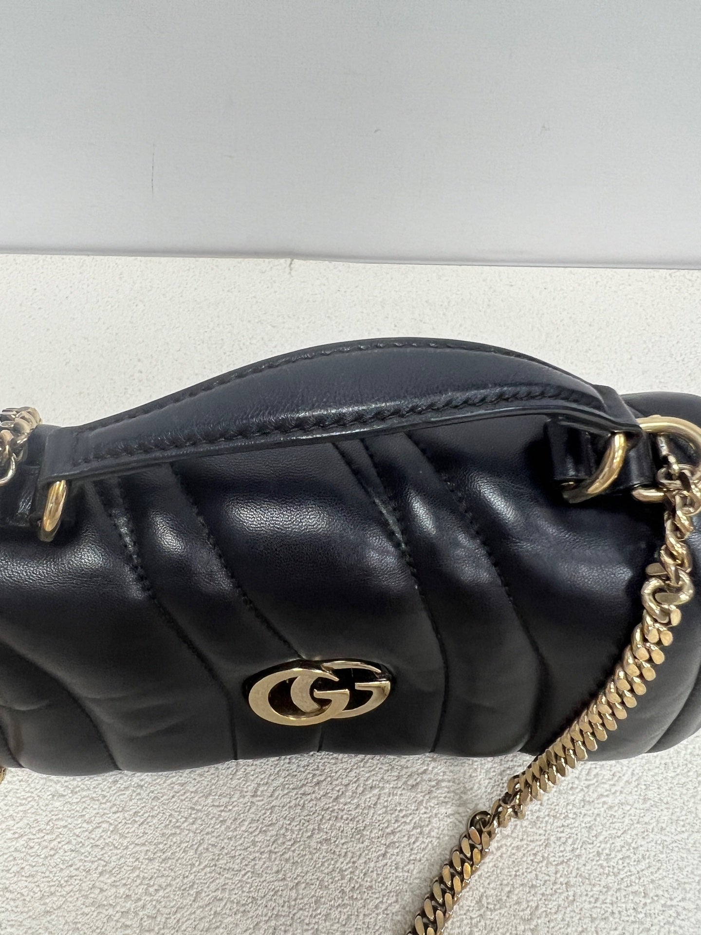 Gucci - GG Milano - Leather - Black - (small)