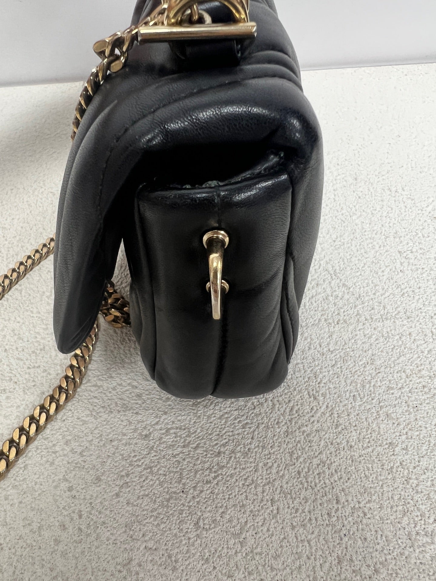 Gucci - GG Milano - Leather - Black - (small)