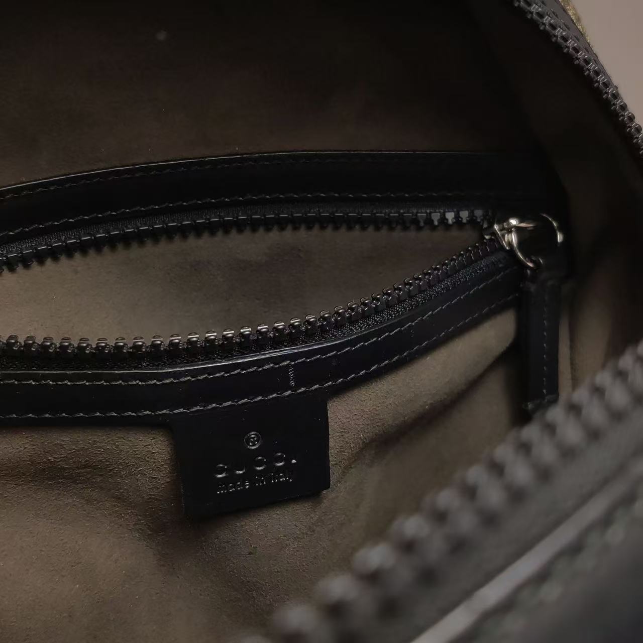 Gucci - GG Supreme Backpack - Coated Canvas and Leather - Beige - (small)