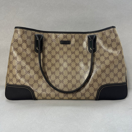 Gucci - GG Supreme Joy Tote - Cloth - Beige - (large)