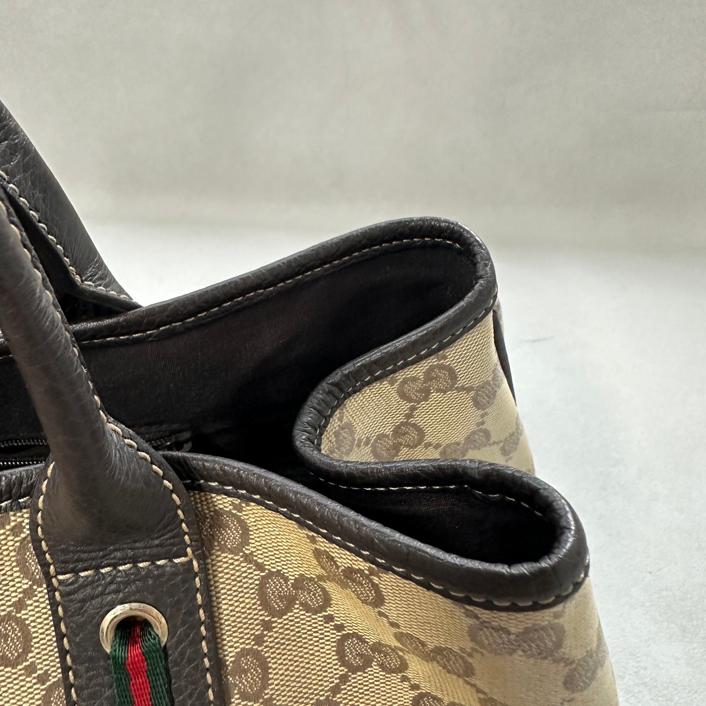 Gucci - GG Supreme Joy Tote - Cloth - Beige - (large)
