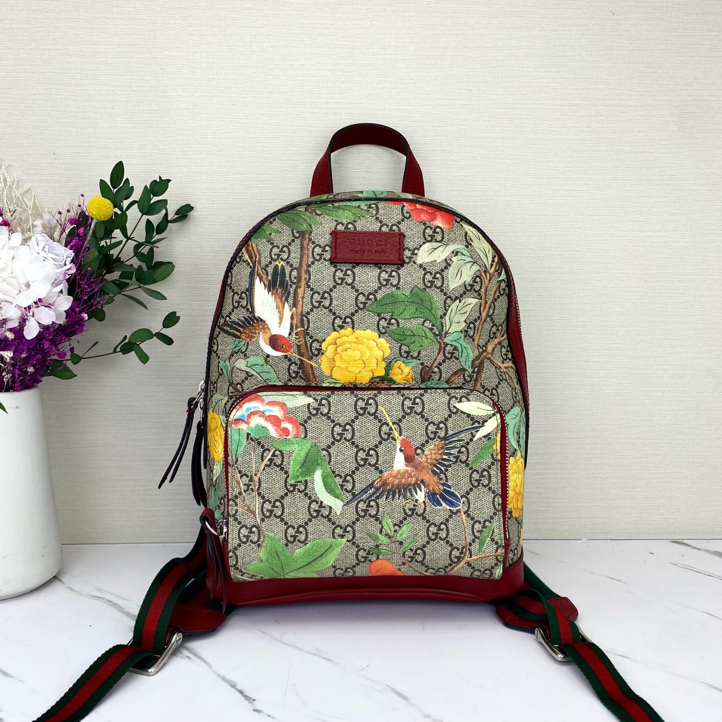Gucci - GG Supreme Tian - Cloth - Multicolour - (small)