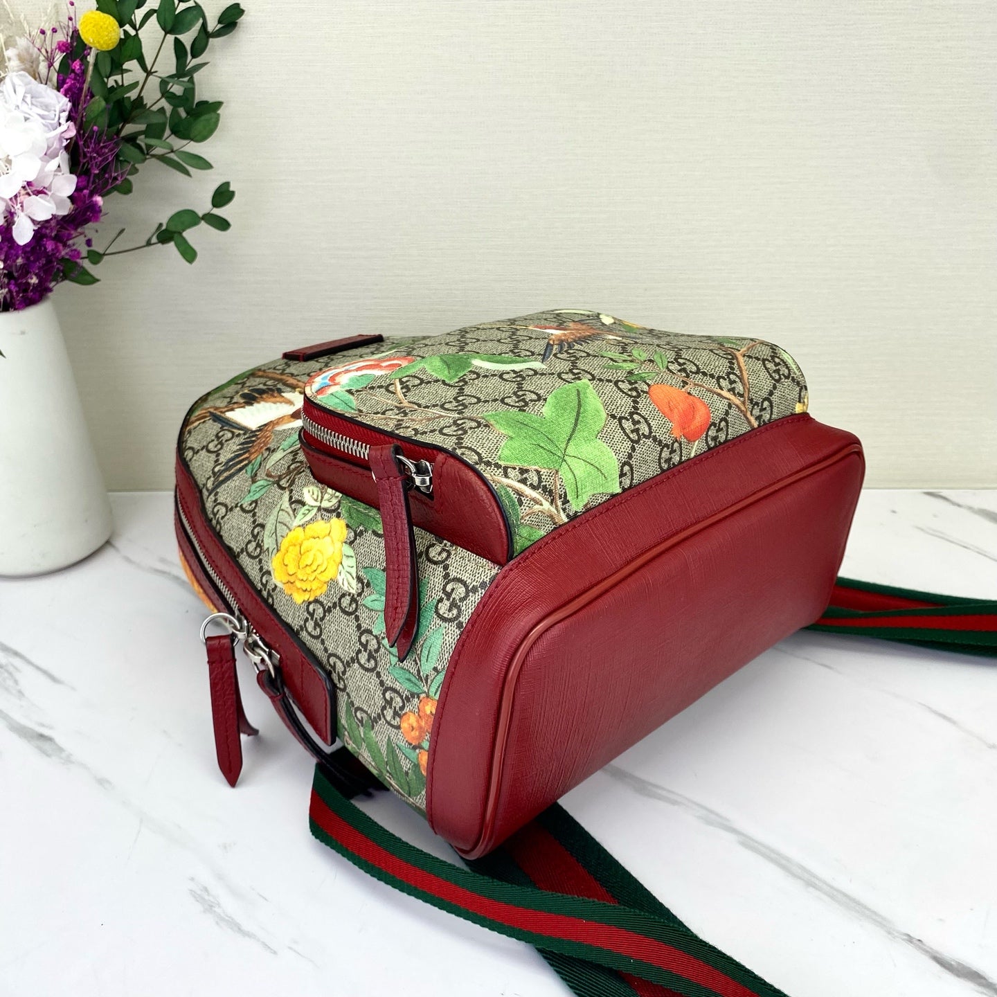 Gucci - GG Supreme Tian - Cloth - Multicolour - (small)
