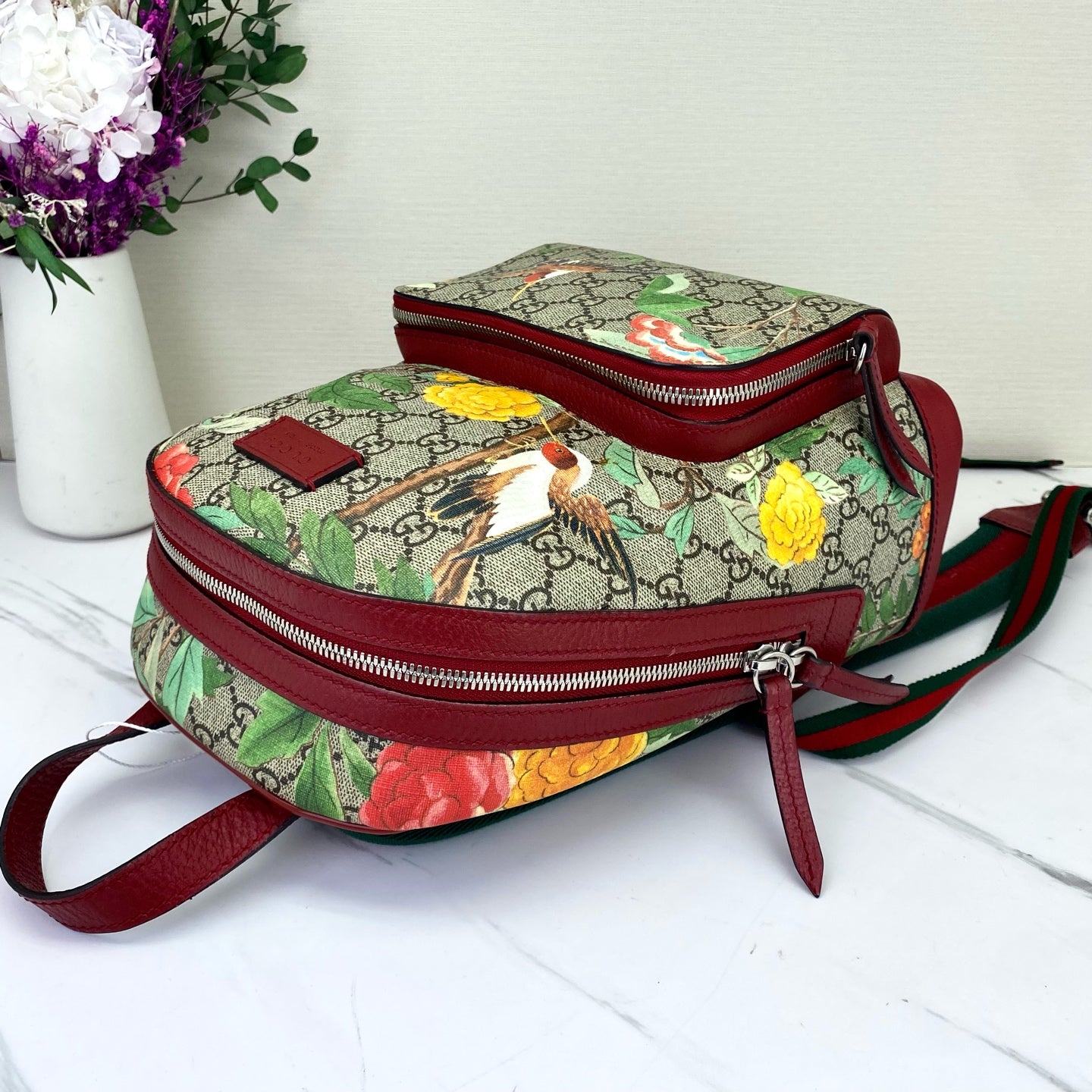 Gucci - GG Supreme Tian - Cloth - Multicolour - (small)