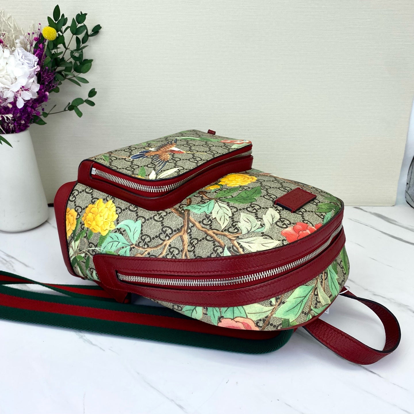 Gucci - GG Supreme Tian - Cloth - Multicolour - (small)