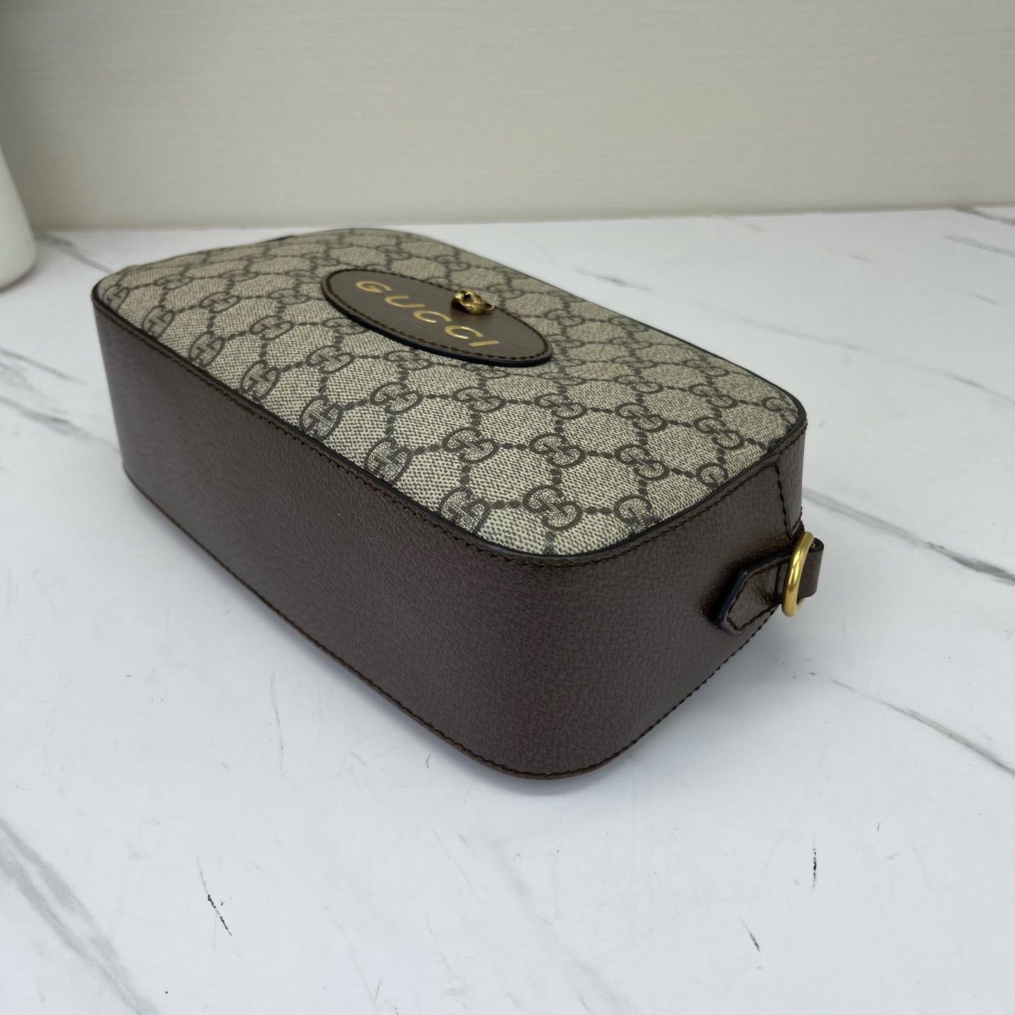 Gucci - GG Supreme Tiger Head Camera Bag - Synthetic - Multicolour - (mini)