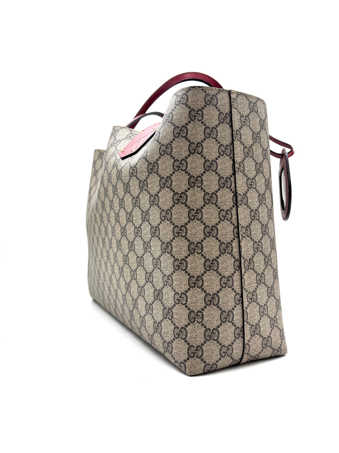 Gucci - GG Supreme Tote - Coated canvas - Ebony - (Large)