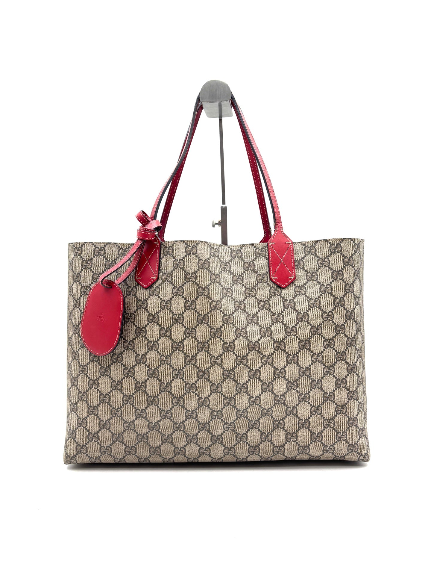 Gucci - GG Supreme Tote - Coated canvas - Ebony - (Large)