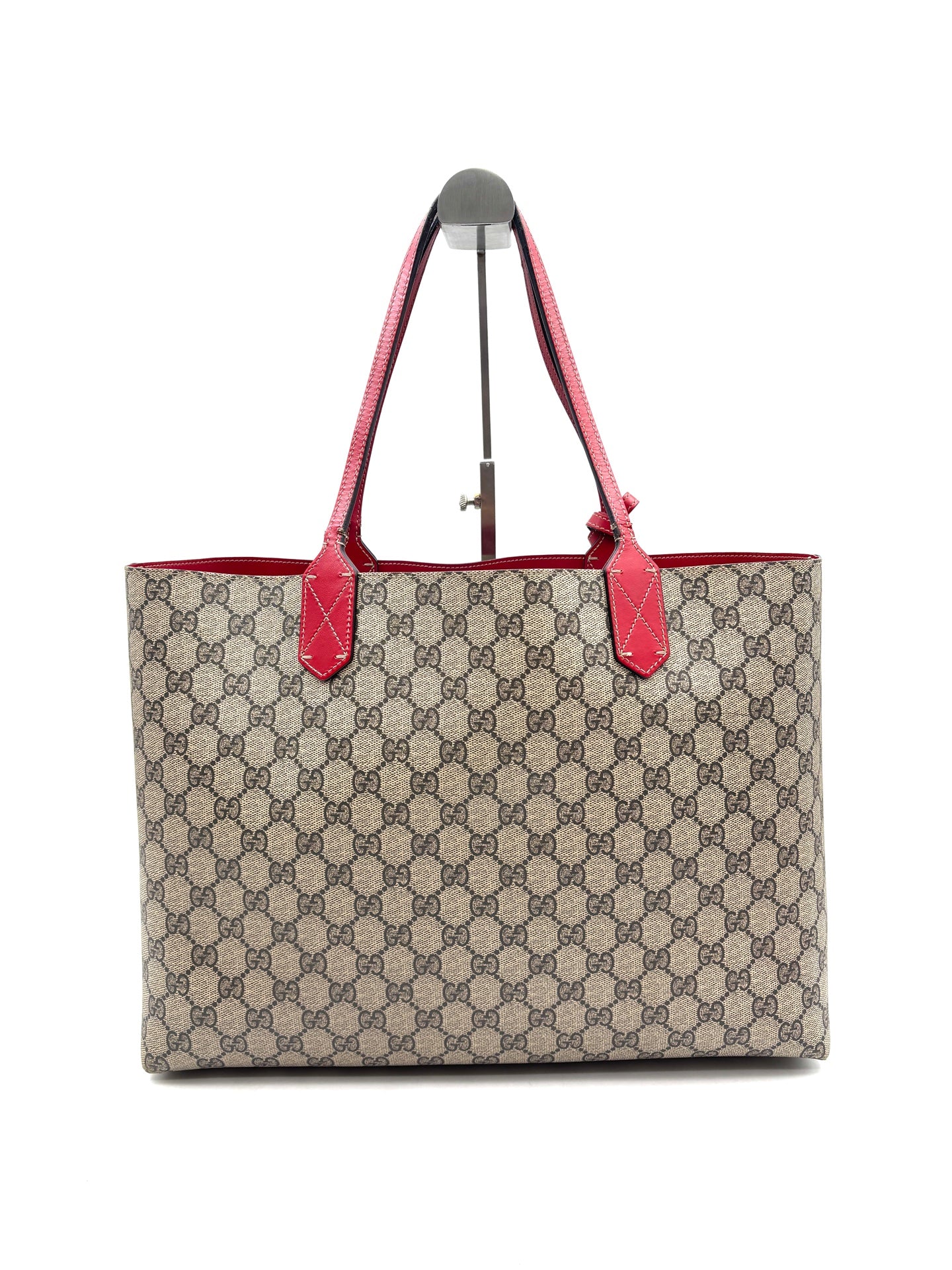 Gucci - GG Supreme Tote - Coated canvas - Ebony - (Large)
