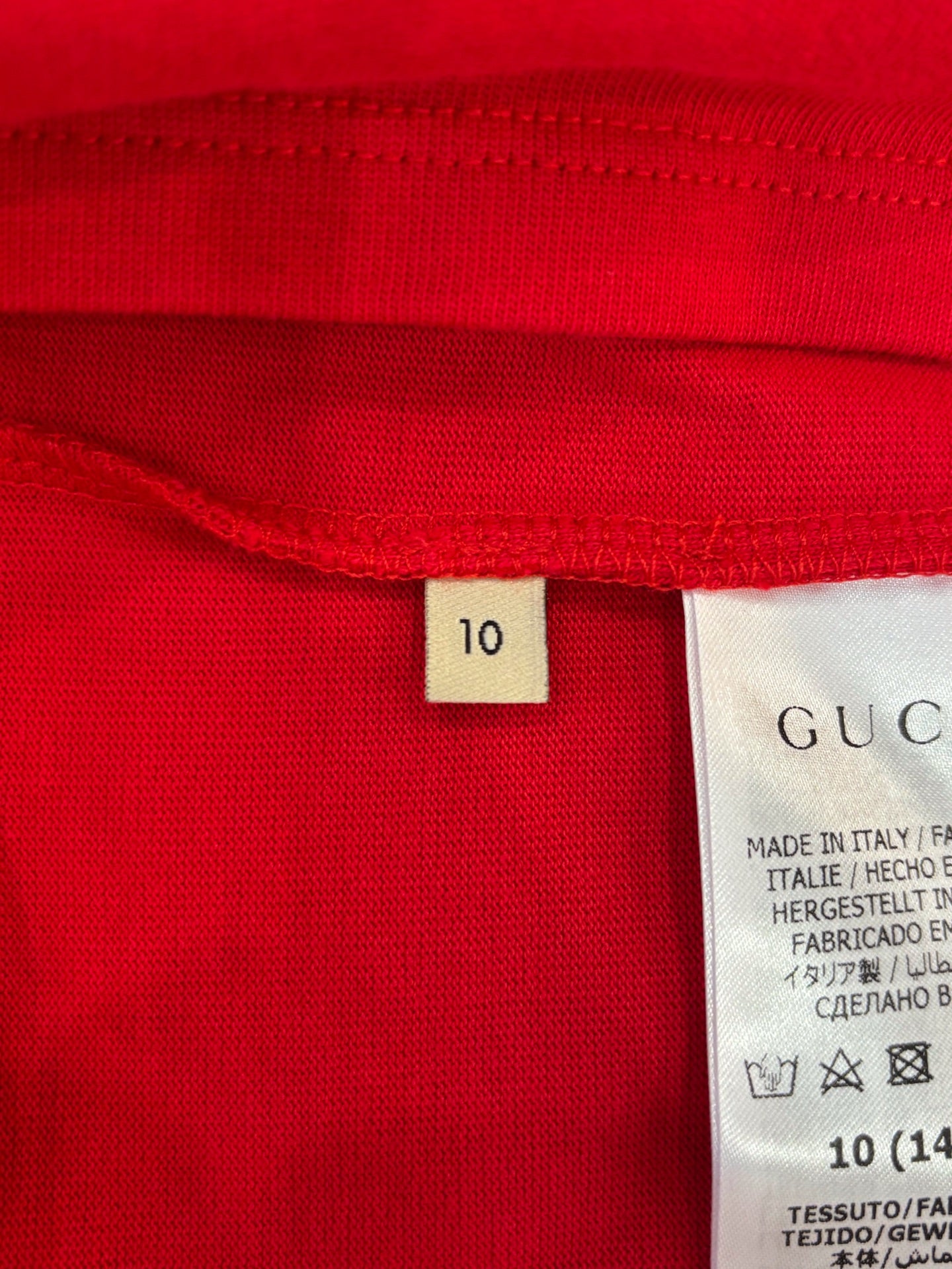 Gucci - Gucci 100 - Cotton - Red - (10)
