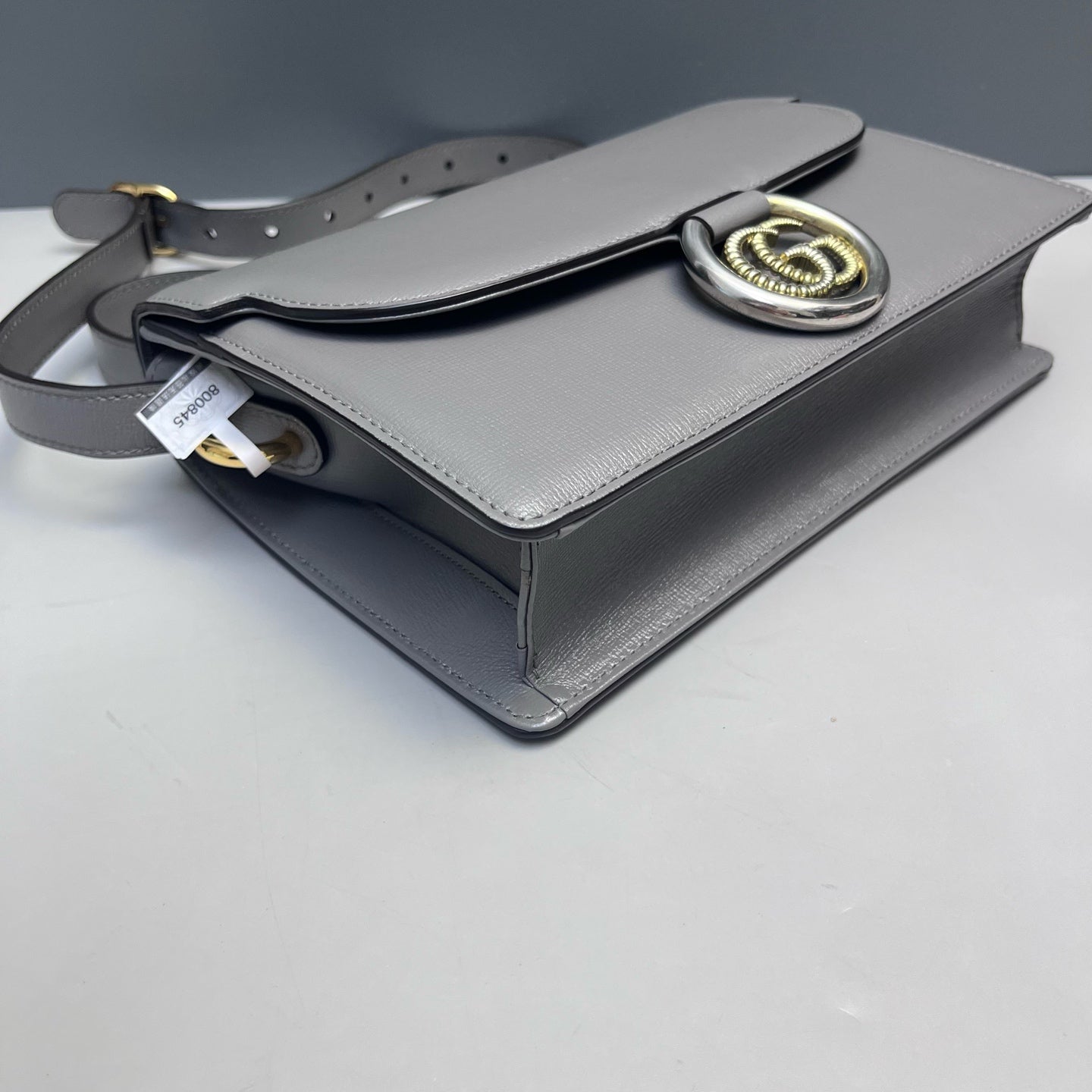 Gucci - Gucci Ring Bag - Leather - Grey - (medium)