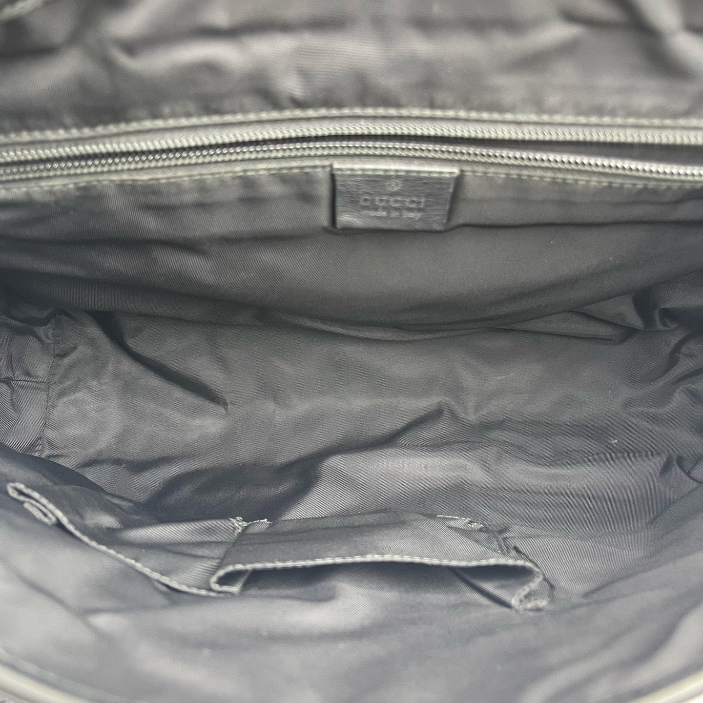 Gucci - Guccissima Messenger Briefcase - Embossed leather - Black - (medium)