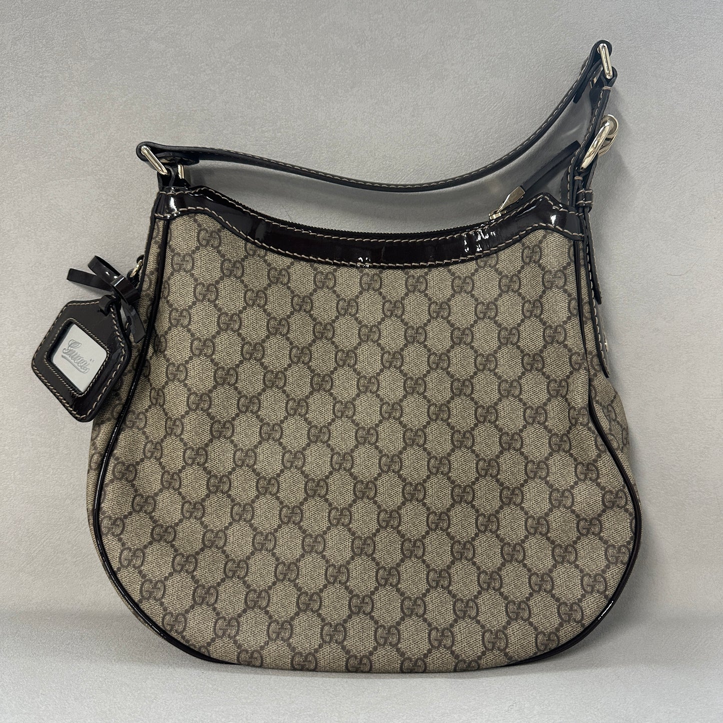 Gucci - Hobo - Patent leather - Brown - (medium)