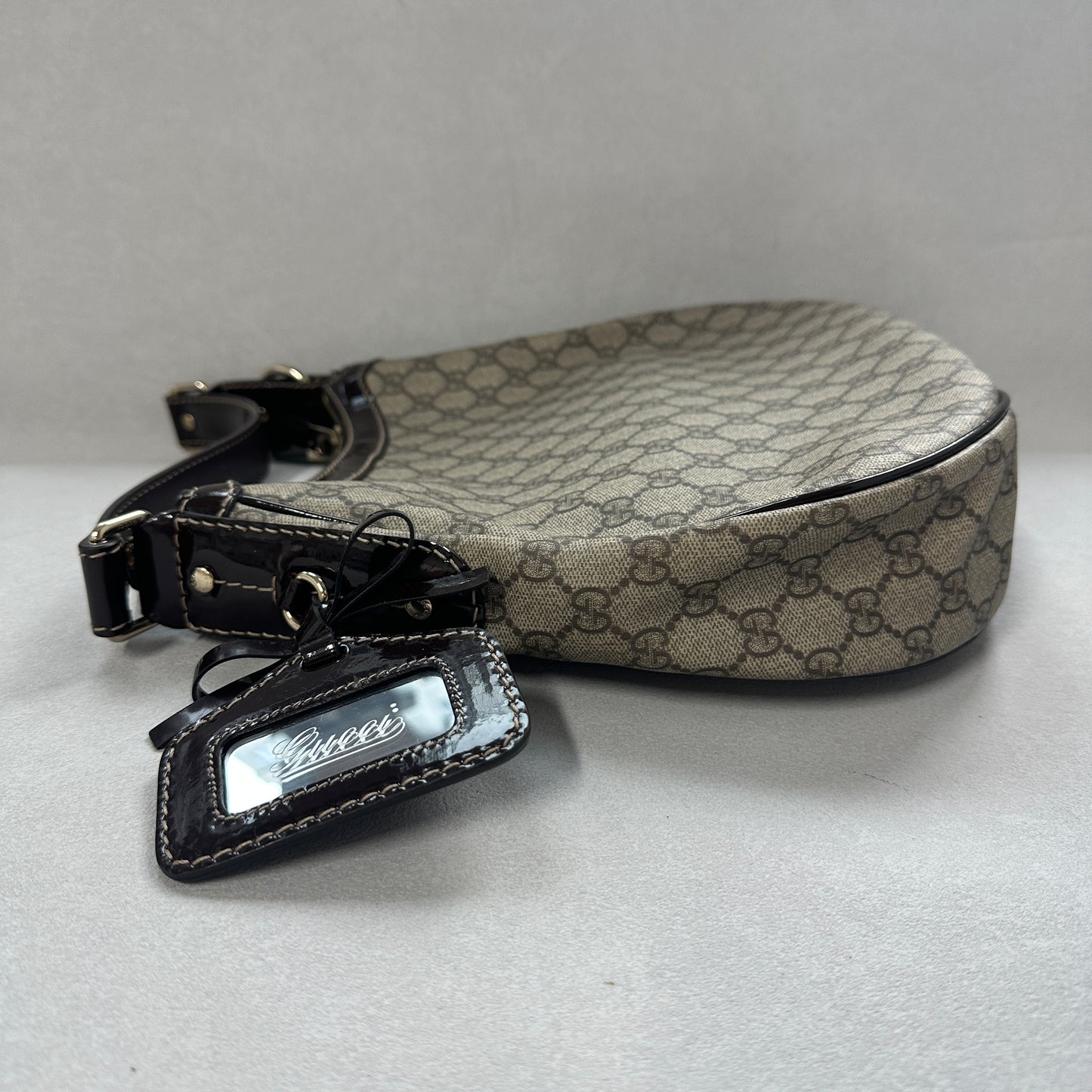Gucci - Hobo - Patent leather - Brown - (medium)