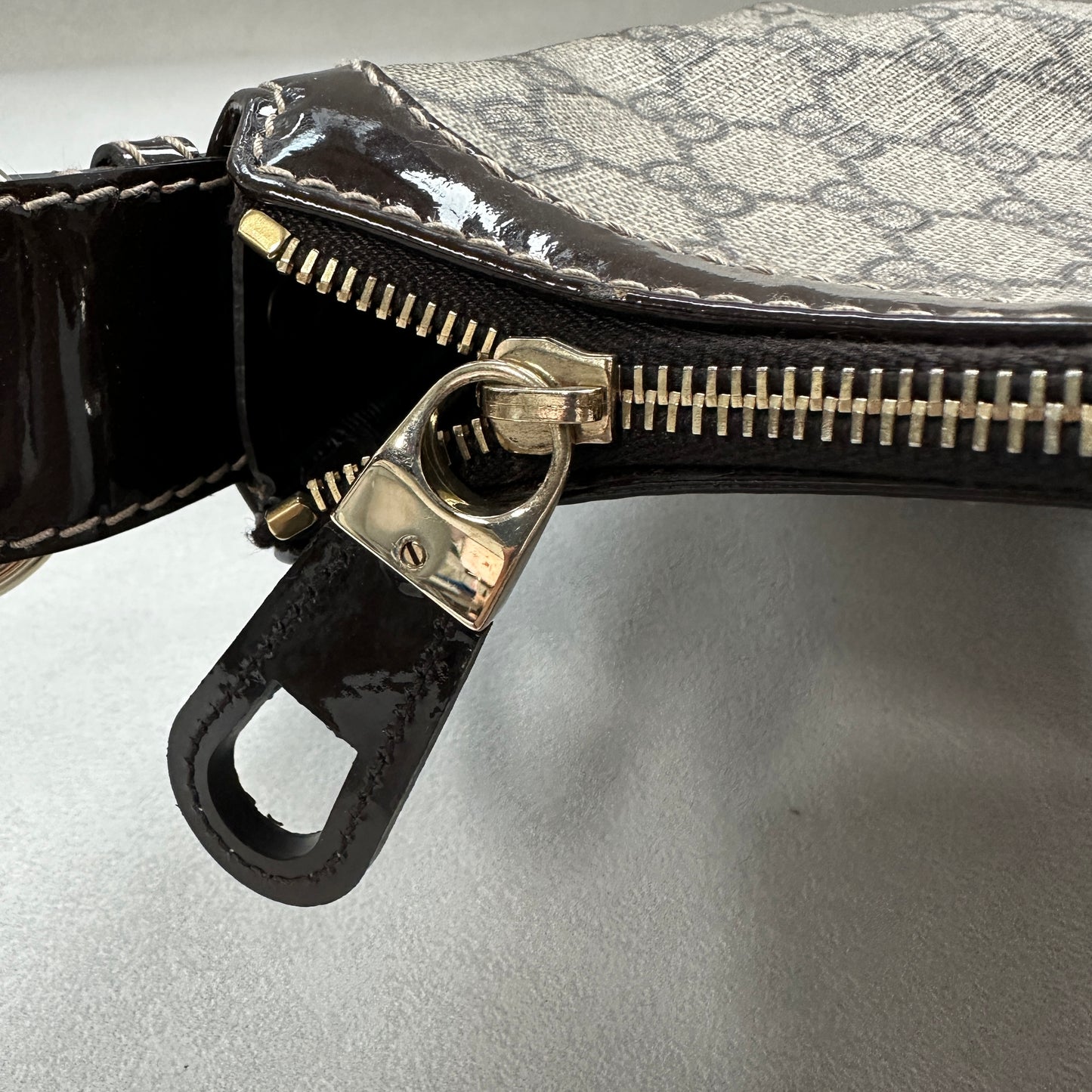 Gucci - Hobo - Patent leather - Brown - (medium)