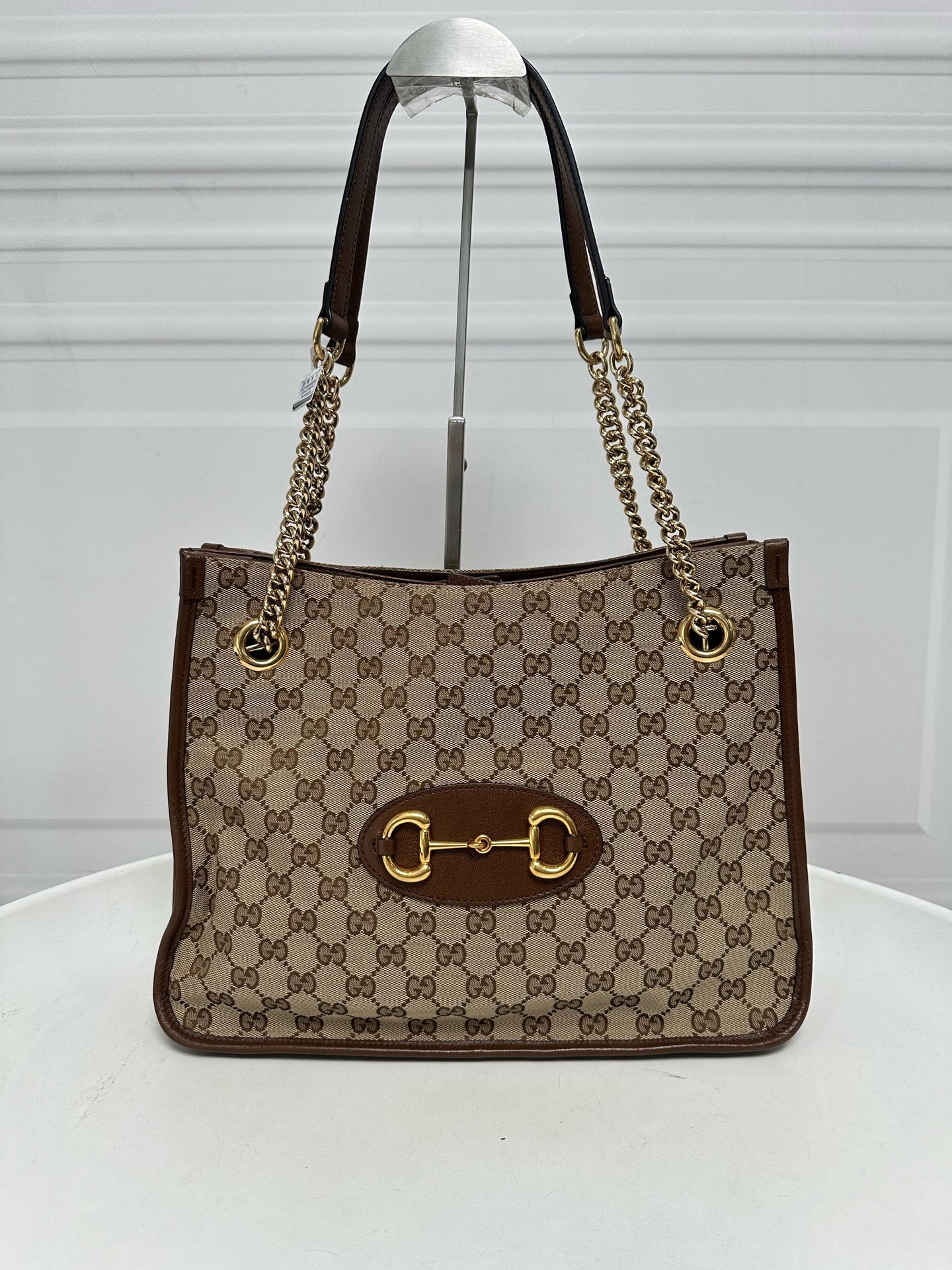 Gucci - Horsebit 1955 - Cloth - Beige - (medium)