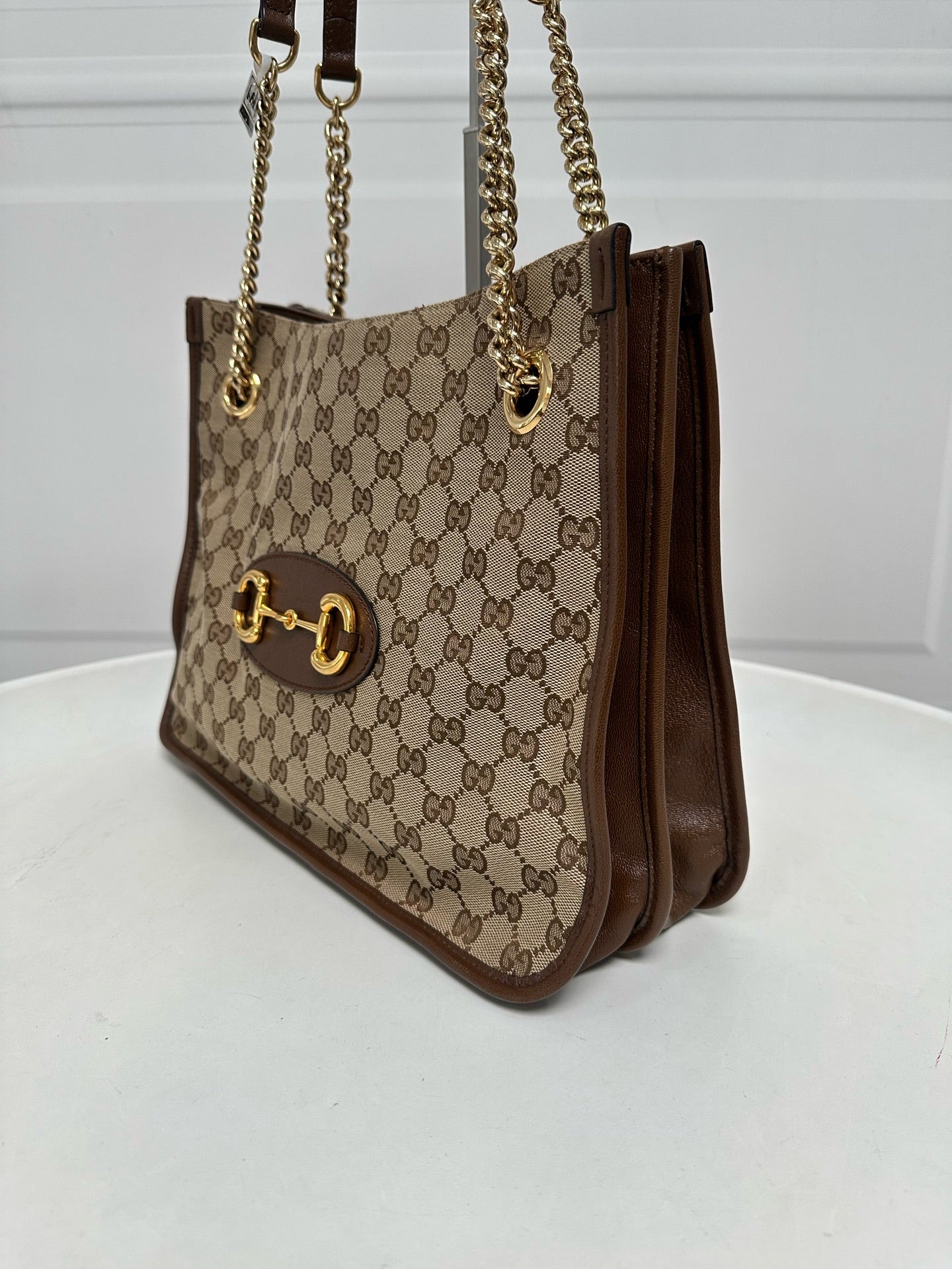 Gucci - Horsebit 1955 - Cloth - Beige - (medium)