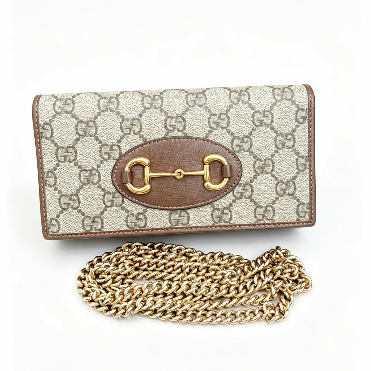 Gucci - Horsebit 1955 - Cloth - Beige - (mini)