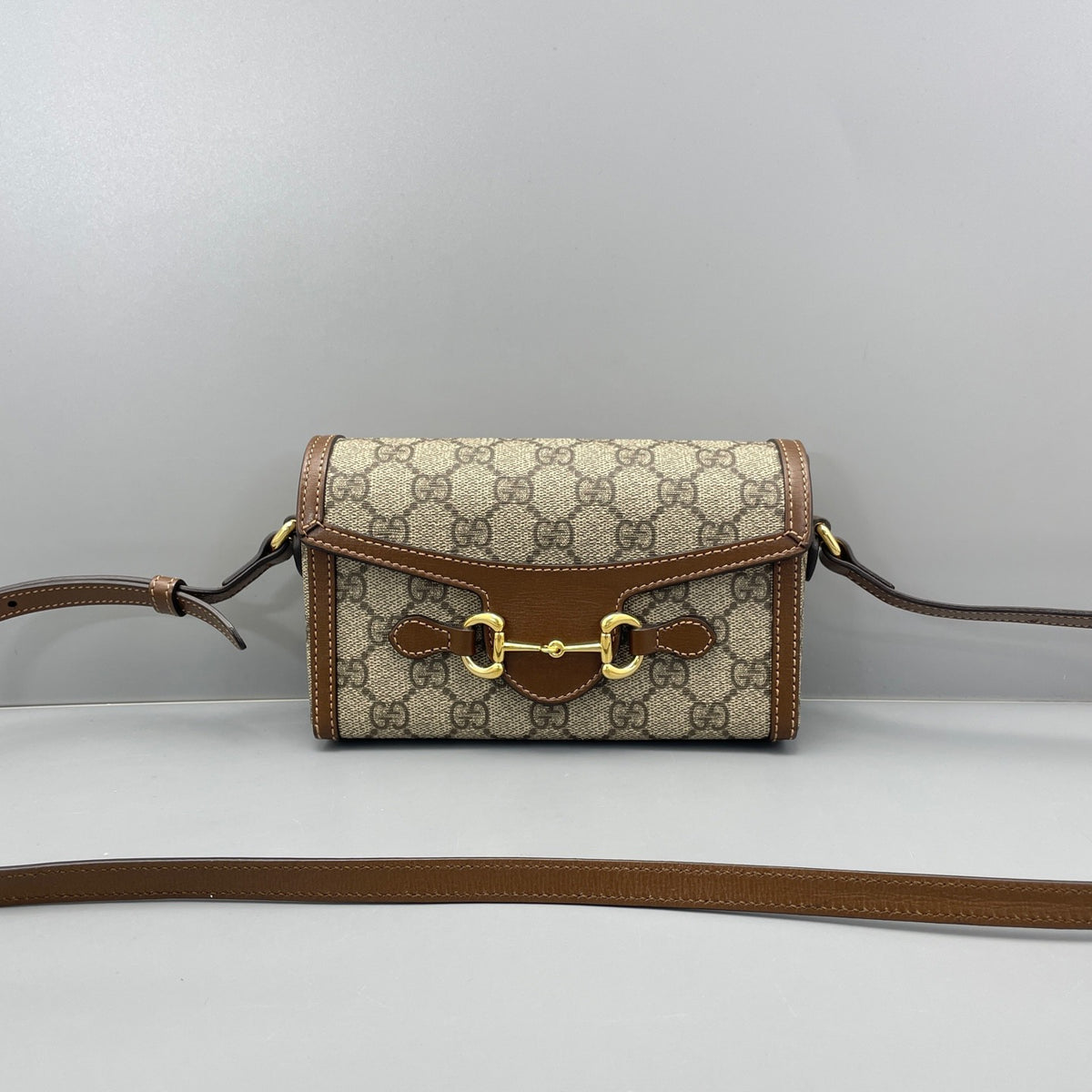 Gucci - Horsebit 1955 - Cloth - Beige - (mini)