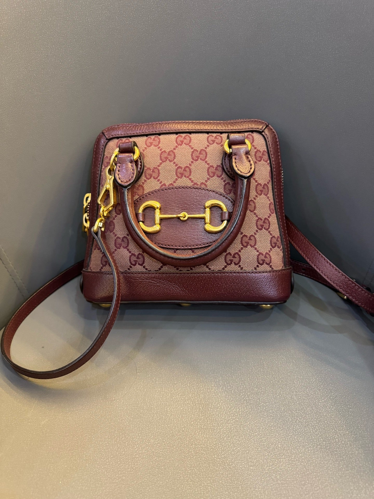Gucci - Horsebit 1955 - Cloth - Beige - (mini)