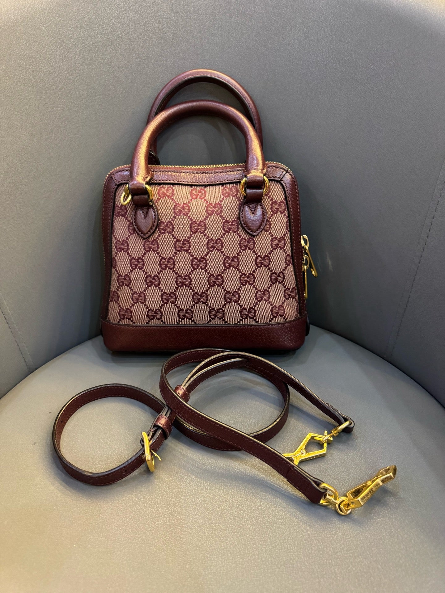 Gucci - Horsebit 1955 - Cloth - Beige - (mini)