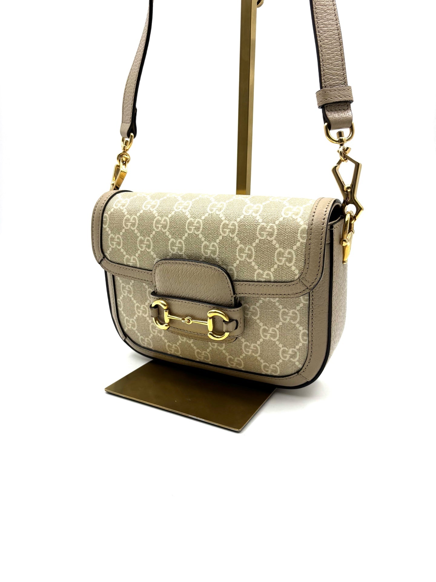 Gucci - Horsebit 1955 - Cloth - Beige - (mini)