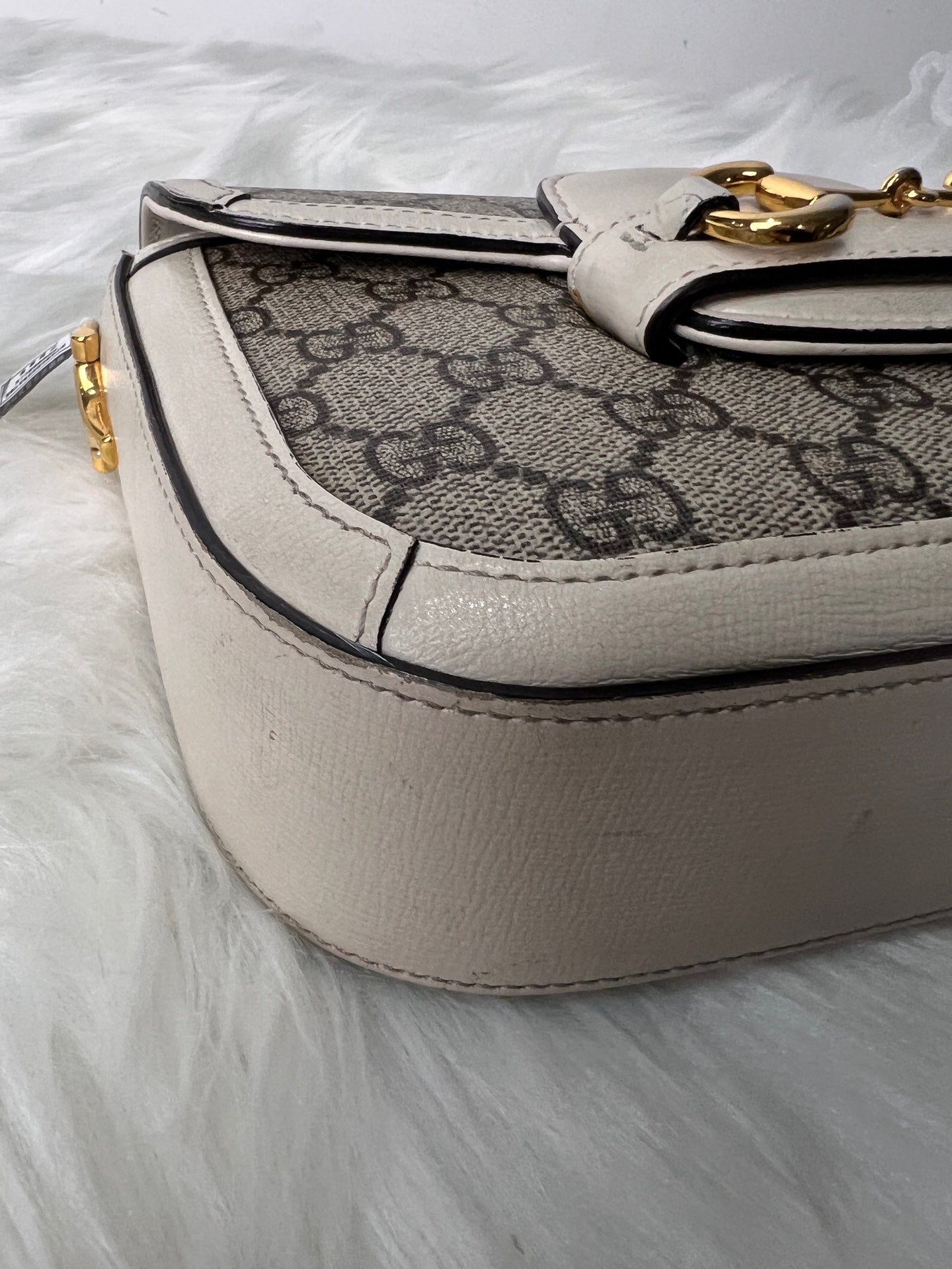 Gucci - Horsebit 1955 - Cloth - Beige - (mini)