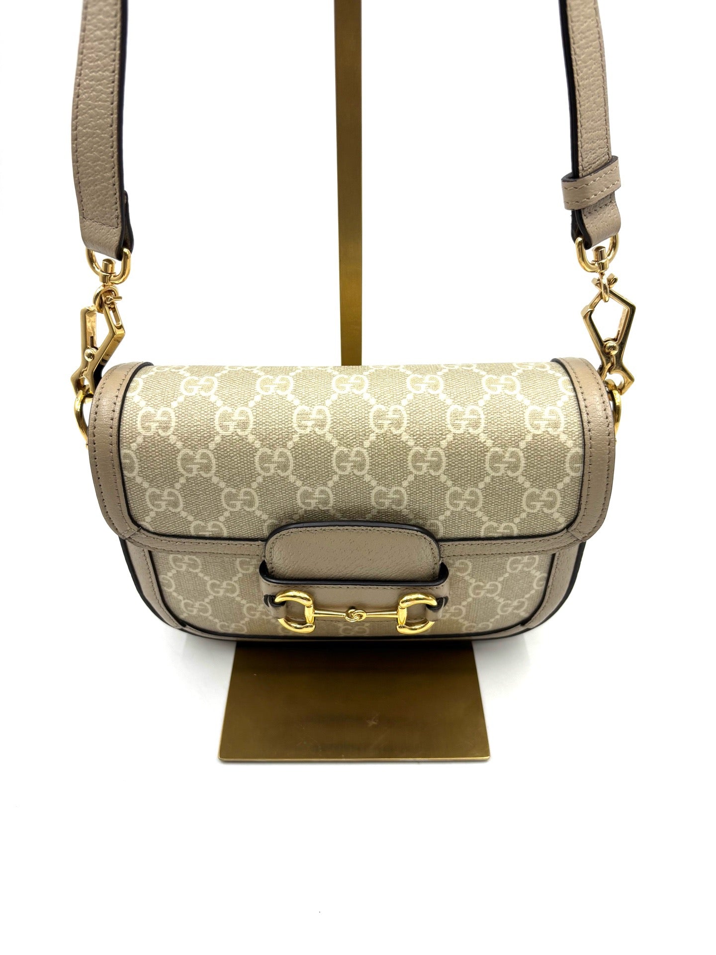 Gucci - Horsebit 1955 - Cloth - Beige - (mini)