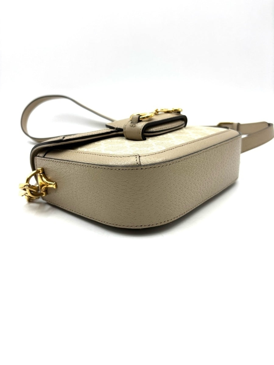 Gucci - Horsebit 1955 - Cloth - Beige - (mini)