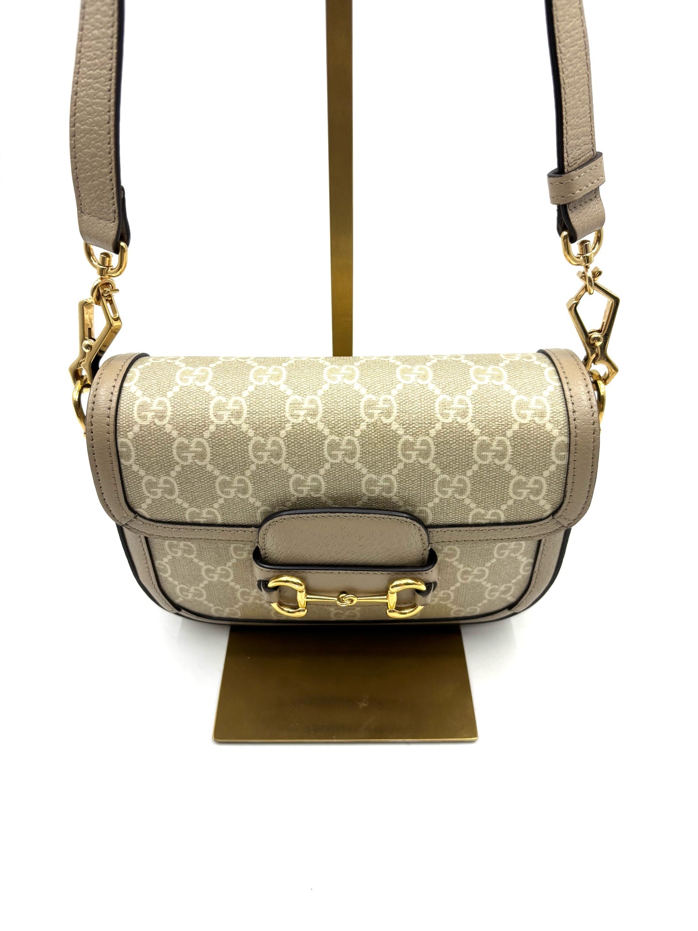 Gucci - Horsebit 1955 - Cloth - Beige - (mini)