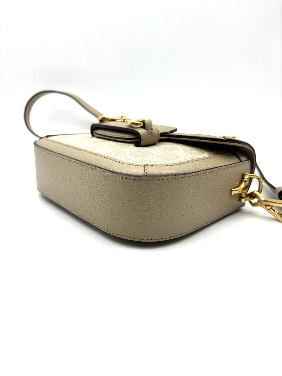 Gucci - Horsebit 1955 - Cloth - Beige - (mini)