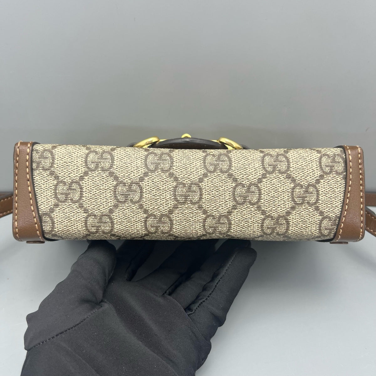 Gucci - Horsebit 1955 - Cloth - Beige - (mini)