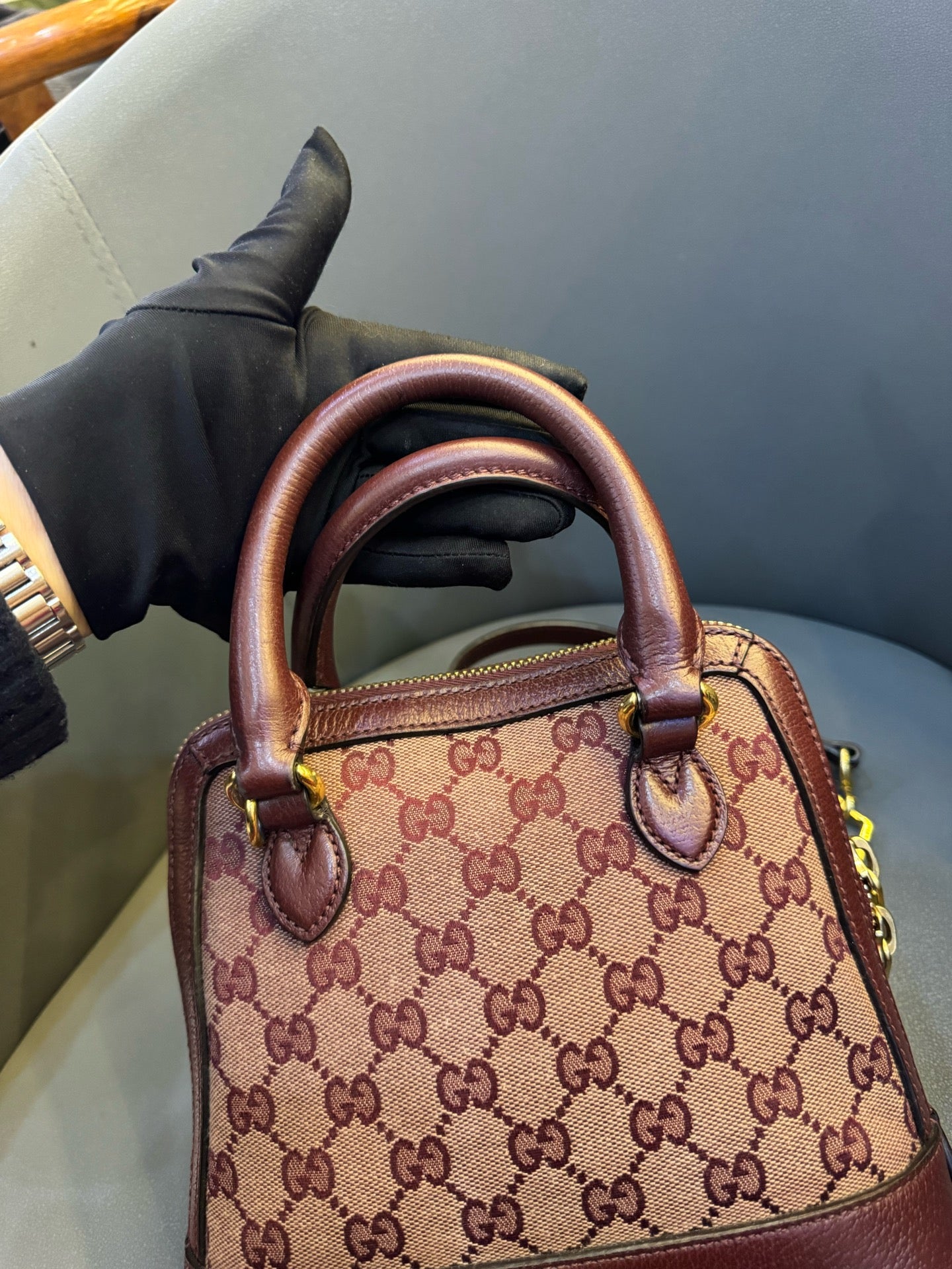 Gucci - Horsebit 1955 - Cloth - Beige - (mini)