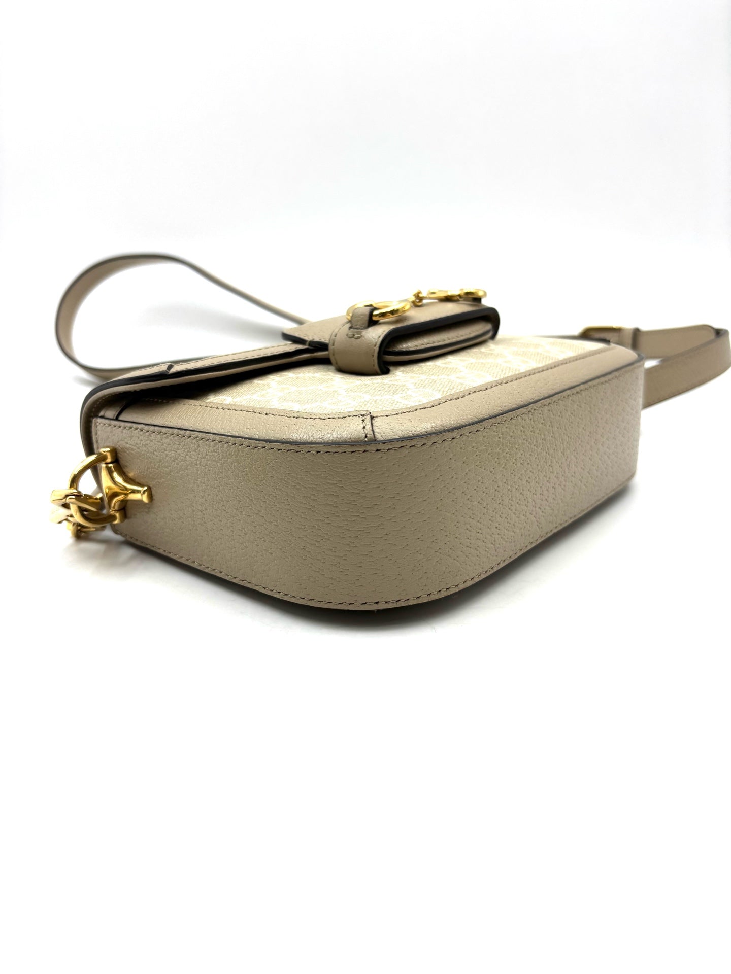 Gucci - Horsebit 1955 - Cloth - Beige - (mini)