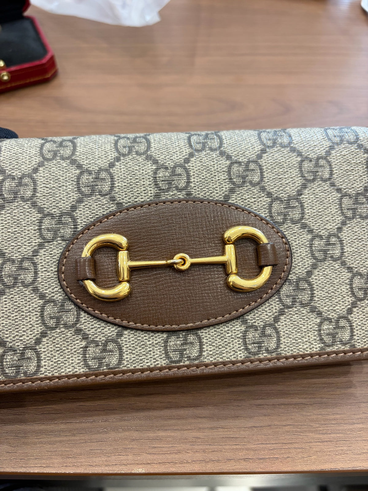 Gucci - Horsebit 1955 - Cloth - Beige - (mini)