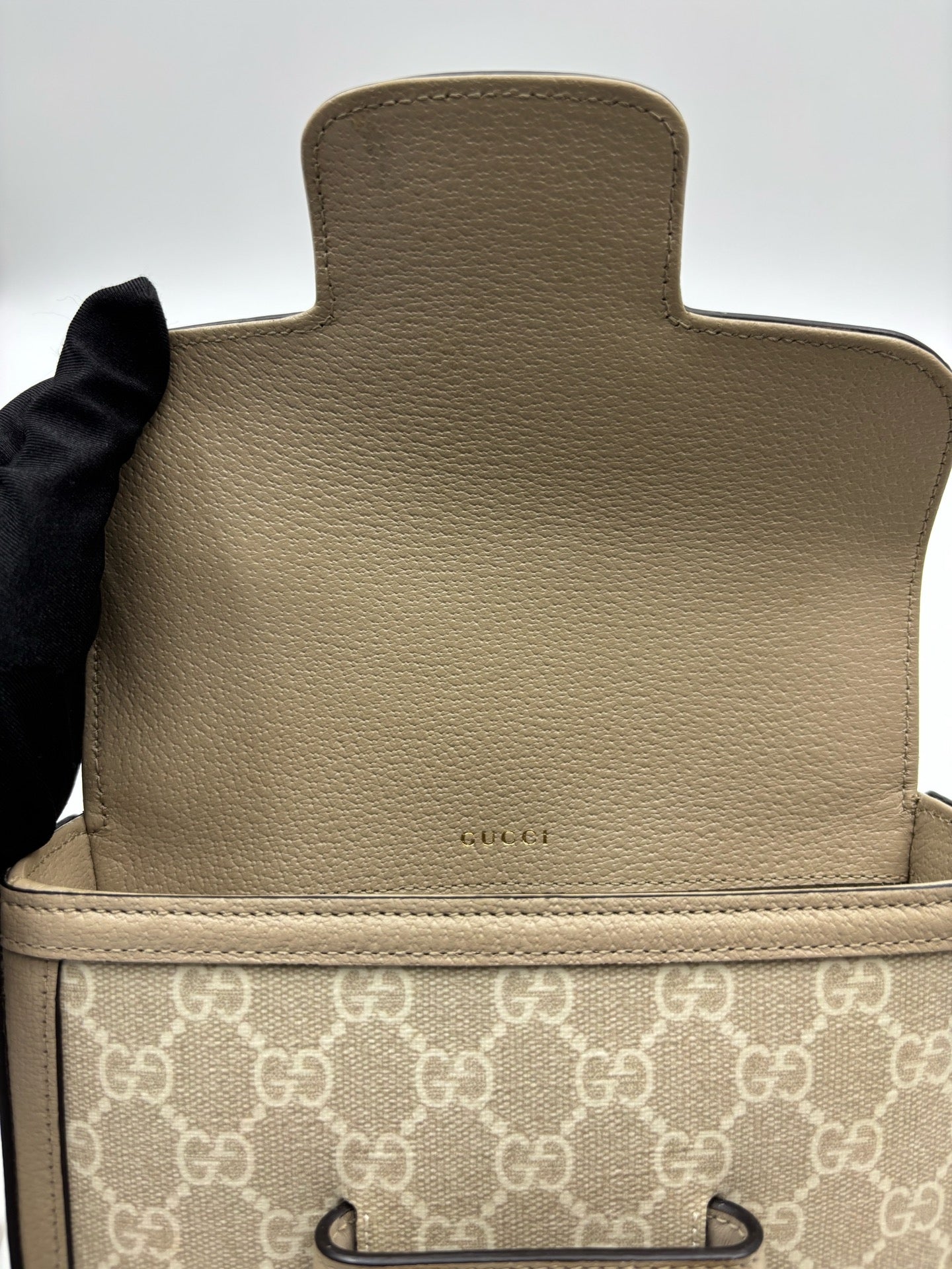 Gucci - Horsebit 1955 - Cloth - Beige - (mini)