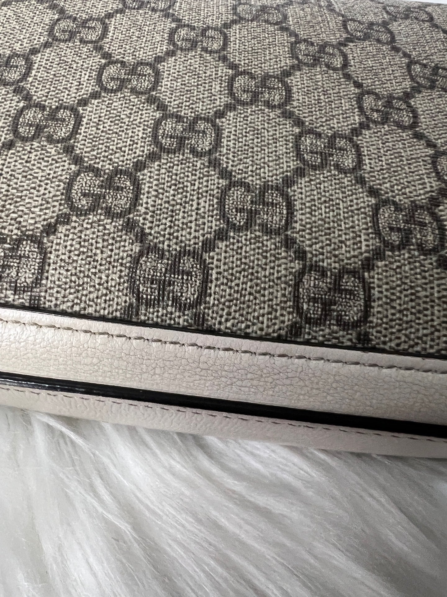 Gucci - Horsebit 1955 - Cloth - Beige - (mini)