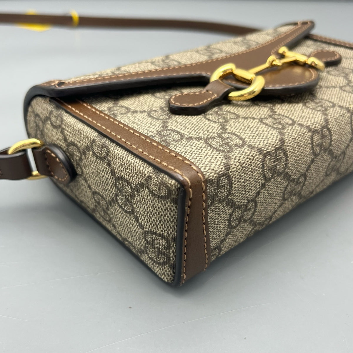 Gucci - Horsebit 1955 - Cloth - Beige - (mini)